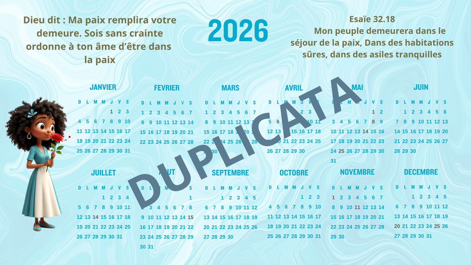 CALENDRIERS