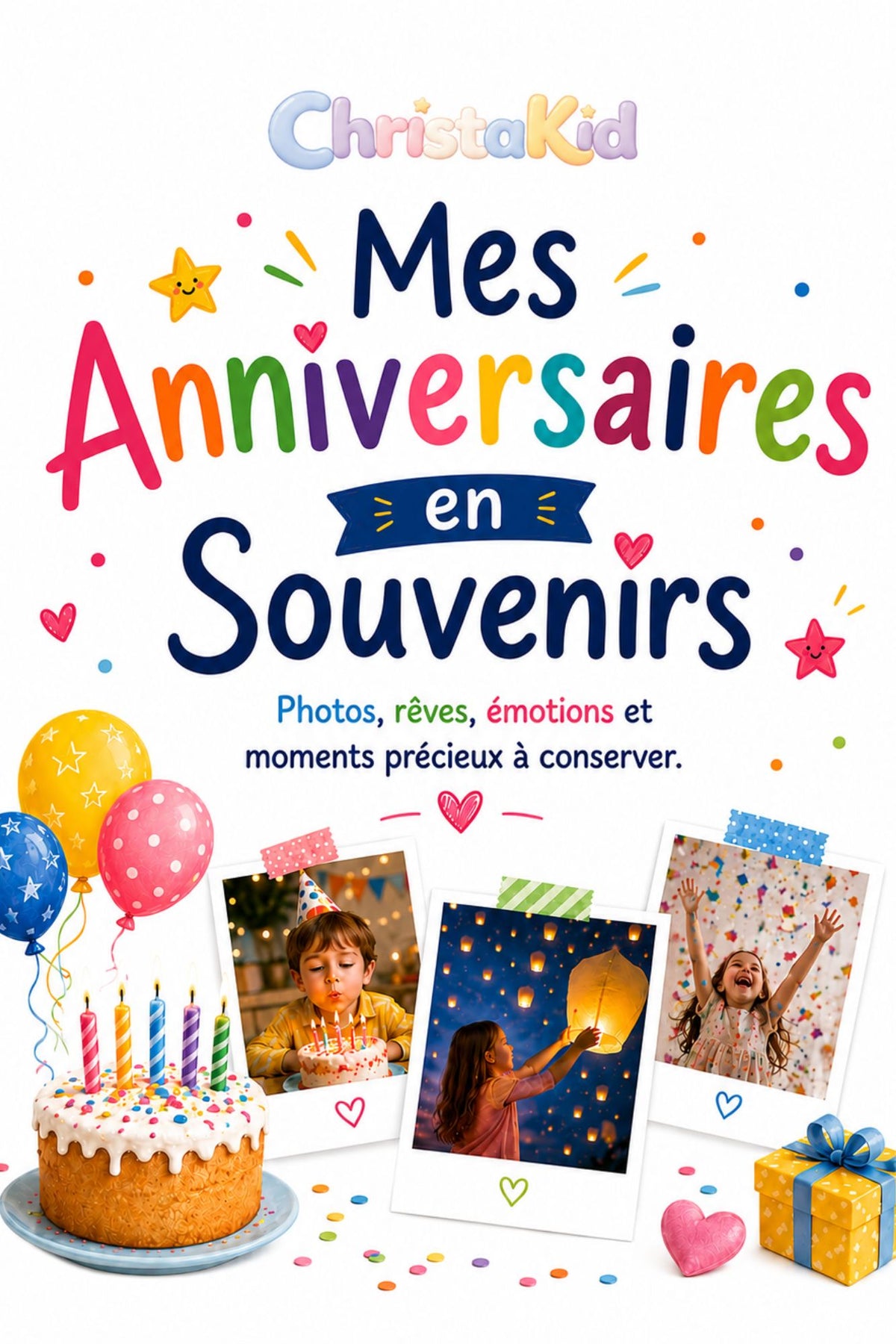 Mes Anniversaires en Souvenirs: Photos, rêves, émotions et moments précieux à conserver