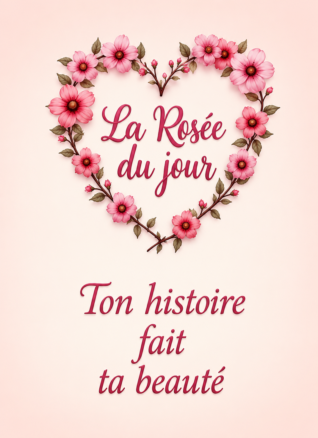 LA ROSEE DU JOUR