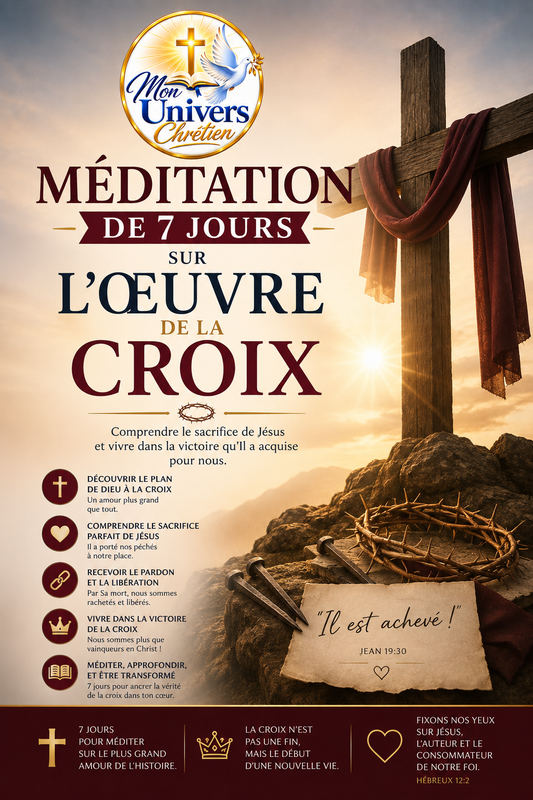 Méditation de 7 jours sur l'œuvre de la croix