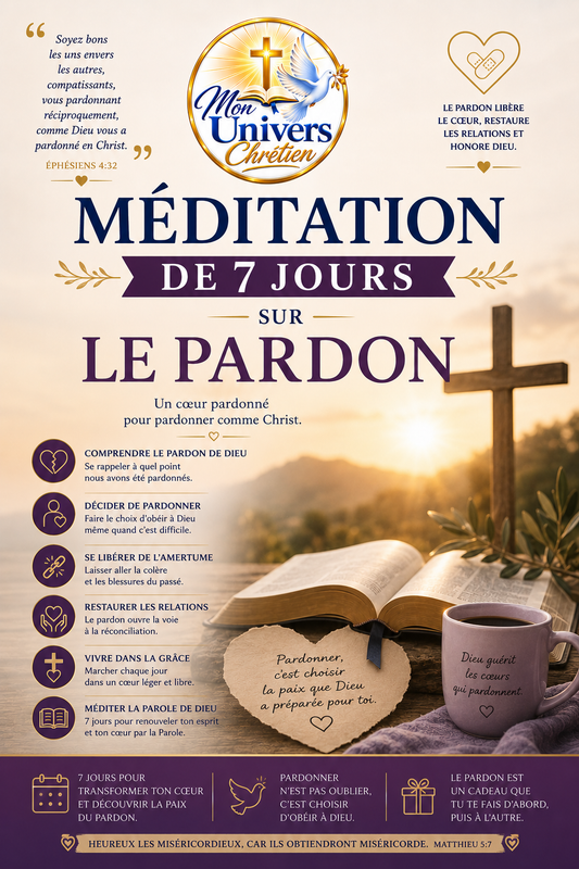 Méditation de 7 jours sur le pardon