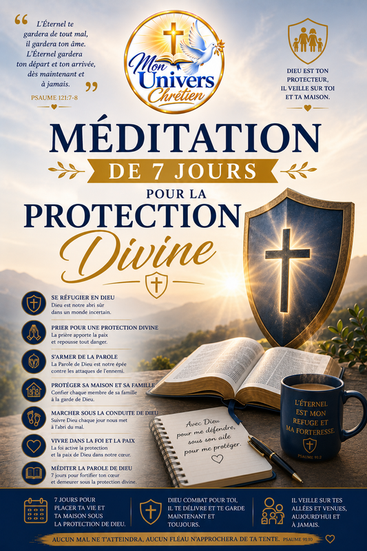Méditation de 7 jours pour la protection divine
