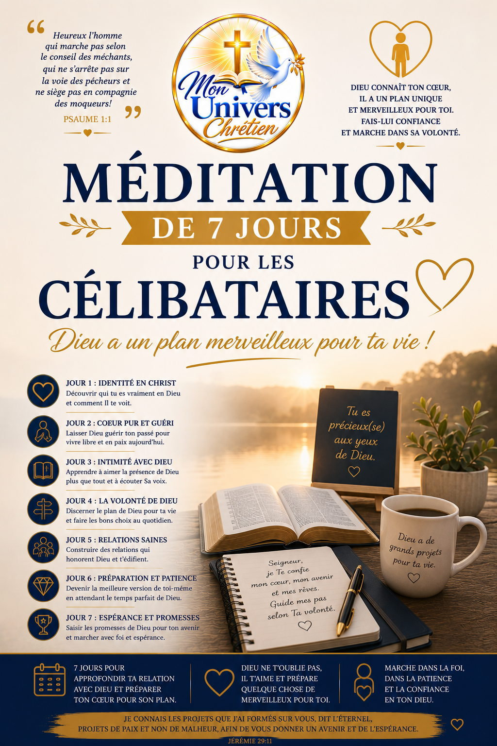 Méditation de 7 jours pour les célibataires